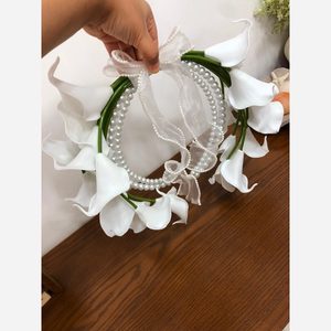 دسته گل عروس سازه ای 20 شاخه
