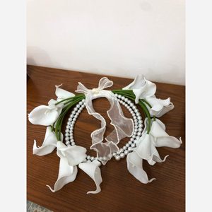 دسته گل عروس سازه ای 20 شاخه