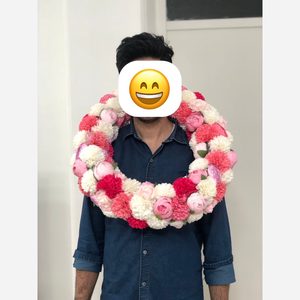 حلقه ی گل استقبال