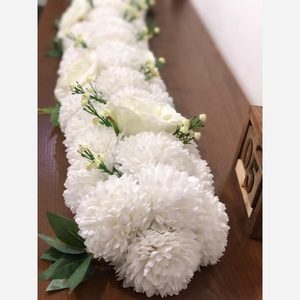 پنل گل مصنوعی سفید