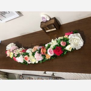 پنل یک متری رنگی،پنل گل مصنوعی مناسب استند و ماشین عروس
