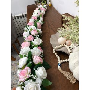 پنل گل مصنوعی برای ماشین عروسو بک گراند یک متر — تصویر ۲