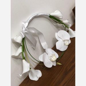 دسته گل عروس شیپوری و ارکیده