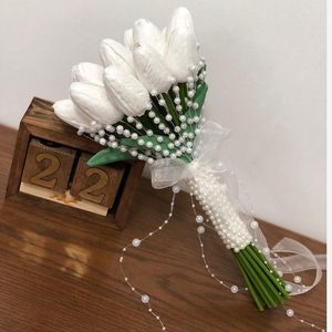 دسته گل لاله فومی 20 شاخه