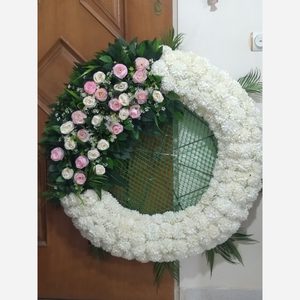 تاج گل مصنوعی افتتاحیه ،ترحیم و... فروش کاملا گل مصنوعی