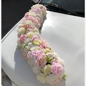 گلارایی ماشین عروس با مروارید