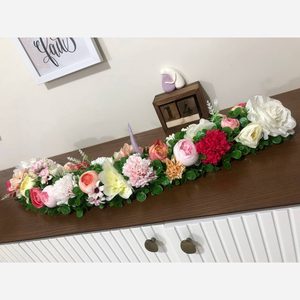 پنل یک متری رنگی،پنل گل مصنوعی مناسب استند و ماشین عروس